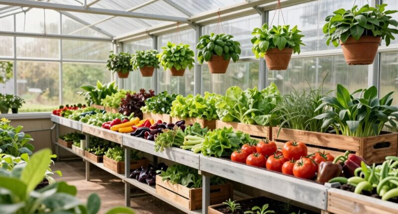 greenhouse as food pantry