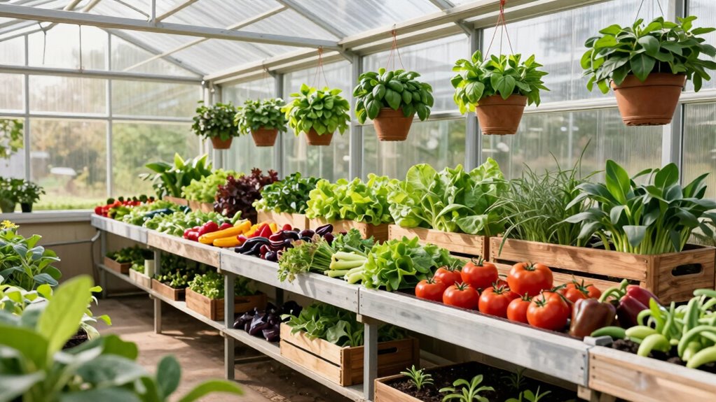 greenhouse as food pantry