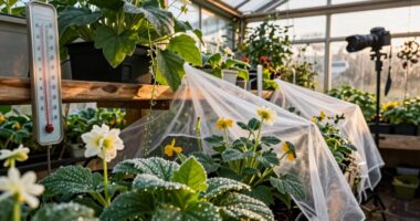 greenhouse cold weather strategies