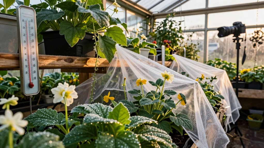 greenhouse cold weather strategies