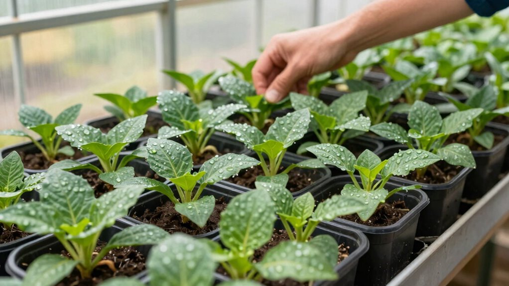 greenhouse container feeding schedule
