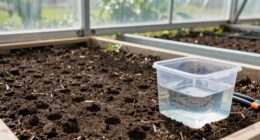 greenhouse drainage test