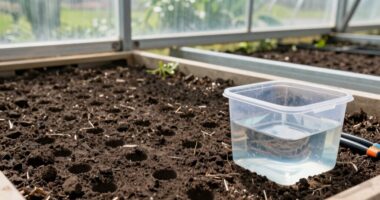 greenhouse drainage test