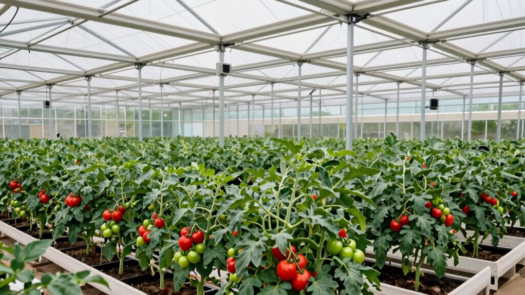 greenhouse factors for tomatoes