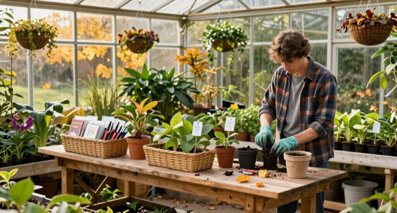 greenhouse fall reset checklist