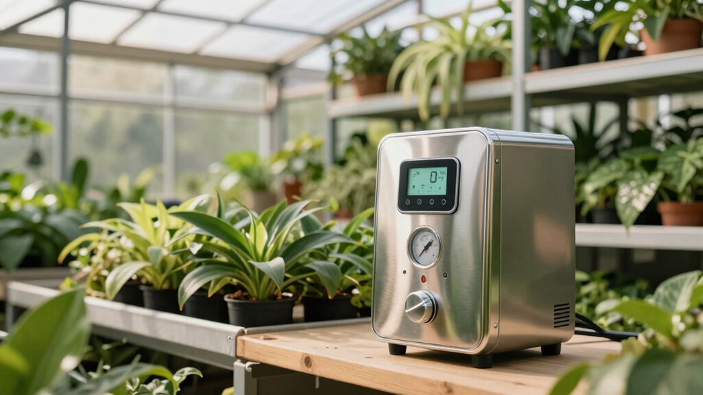 greenhouse heating safety features