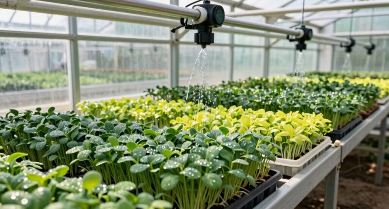 greenhouse microgreens mold free