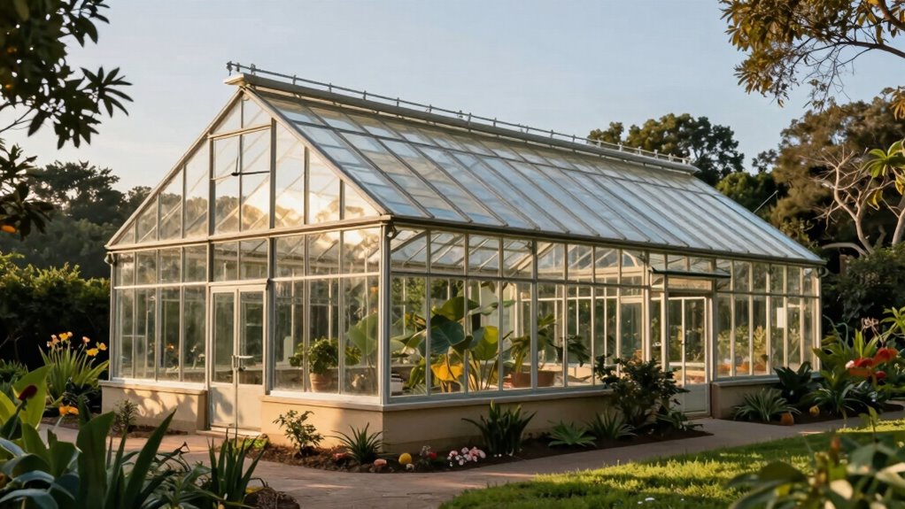 greenhouse orientation and sunlight planning