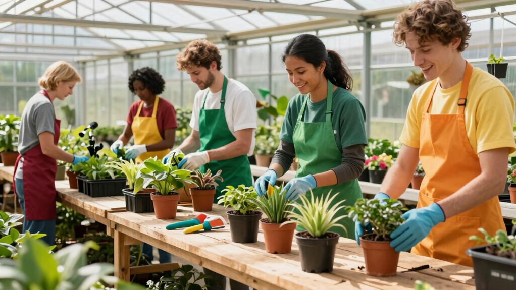 greenhouse safety and organization