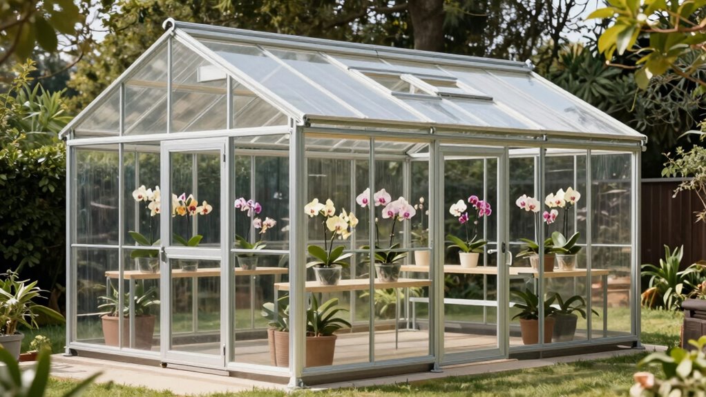 greenhouse selection for orchids