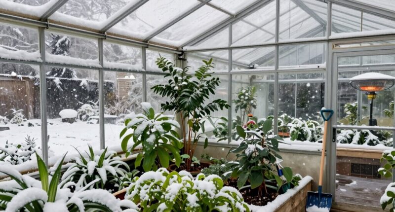 greenhouse snowstorm preparation checklist