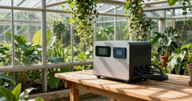 greenhouse solar power capacity