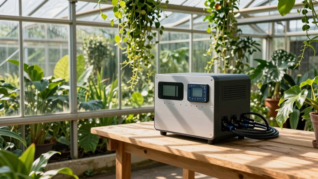 greenhouse solar power capacity