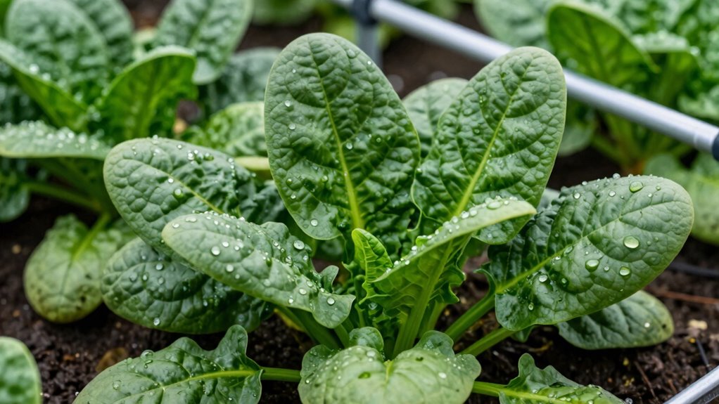 growing spinach in low light