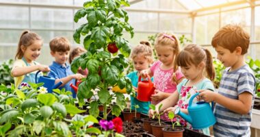 hands on greenhouse plant lessons