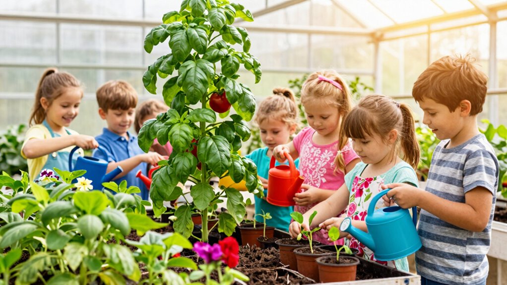 hands on greenhouse plant lessons