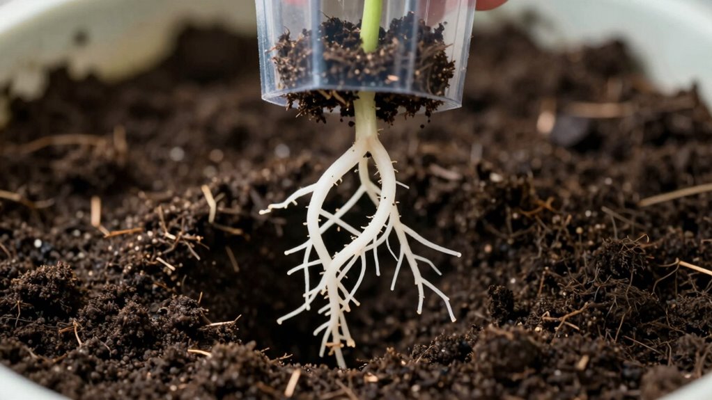 healthy vigorous well nourished seedlings