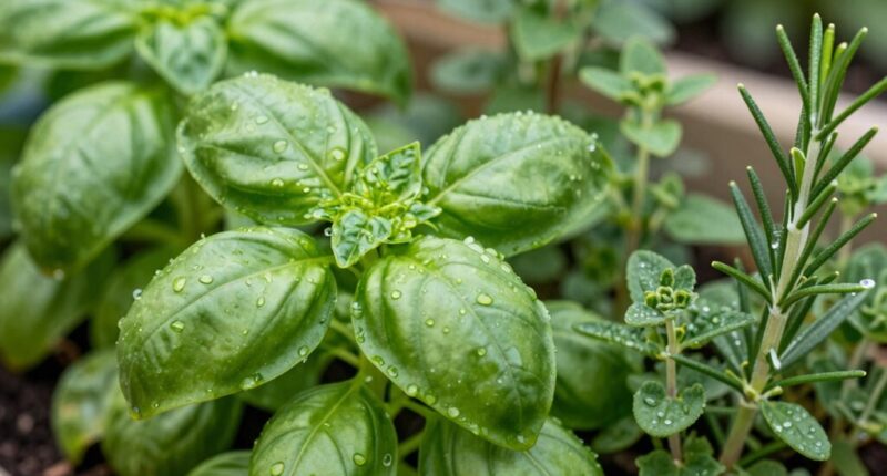herb pruning boosts regrowth