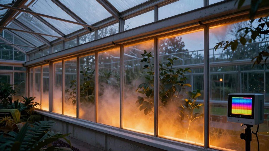 identify greenhouse heat leaks