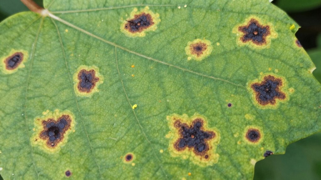 identify leaf spot type
