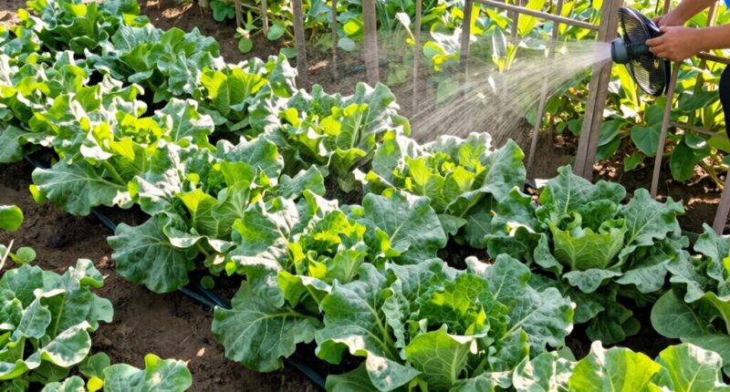 improve airflow and watering