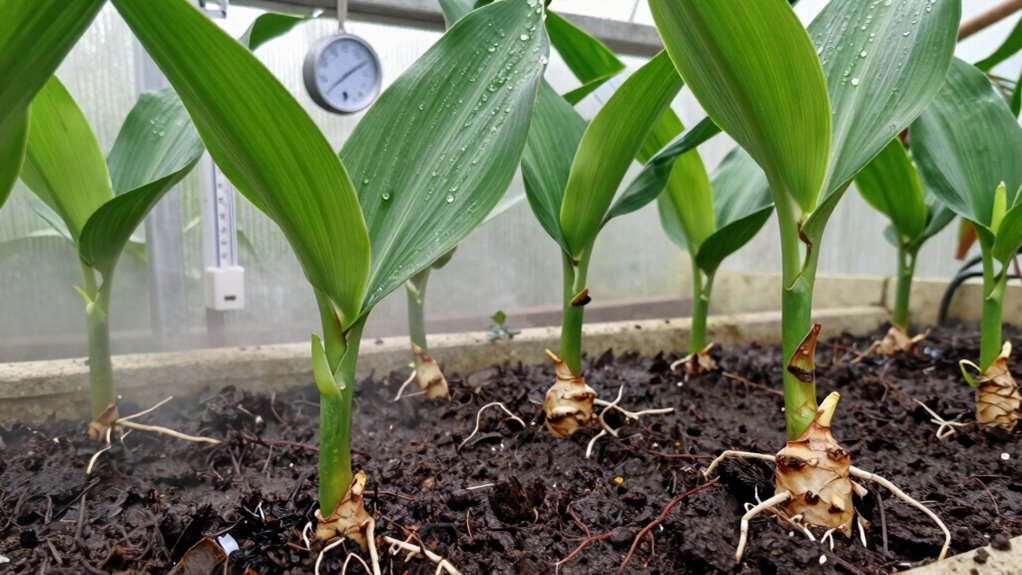 indoor ginger growth challenges