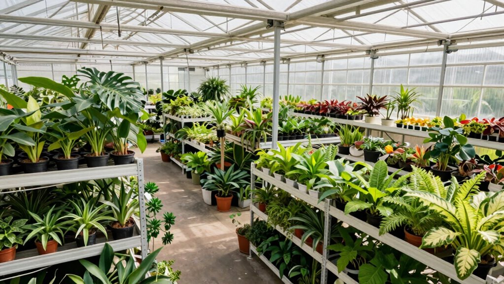 inefficient greenhouse layout design