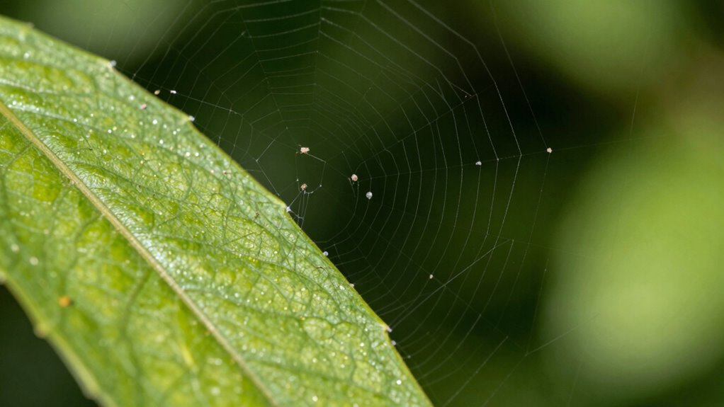 inspect for fine webbing