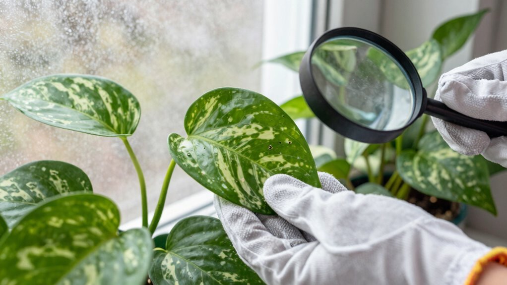 inspect plants thoroughly before swapping