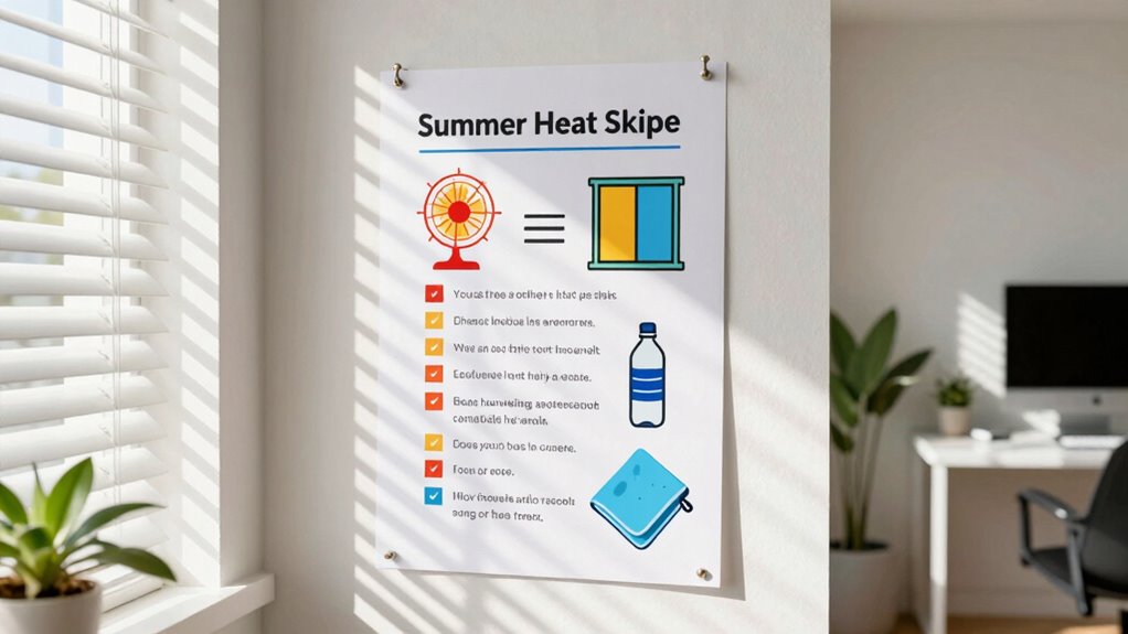 insulate seal shade ventilate
