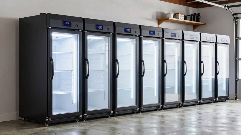 key factors for garage freezers