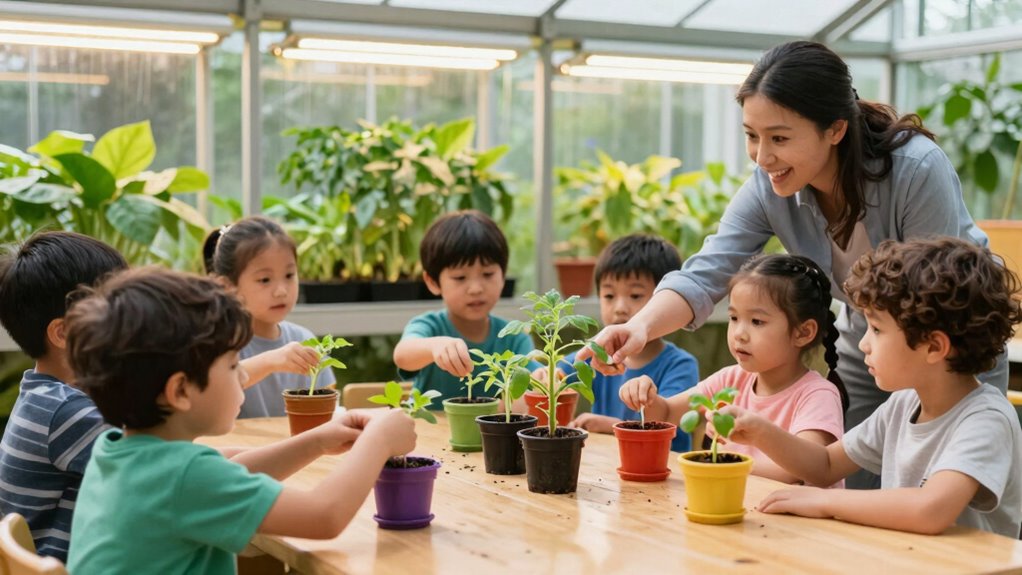 kids explore plant science