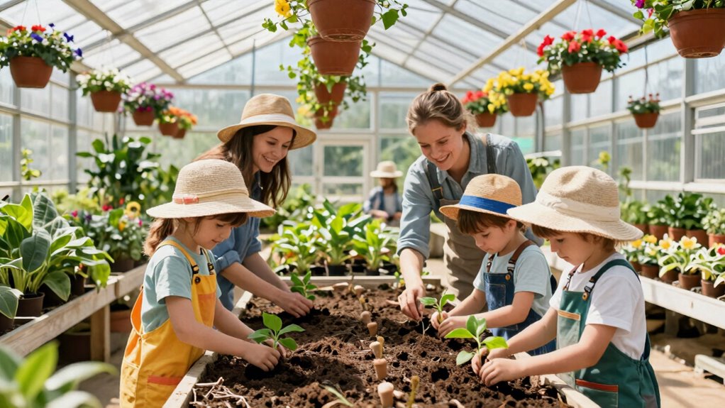 make greenhouse maintenance fun