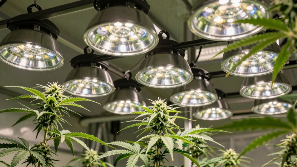 manage grow light heat