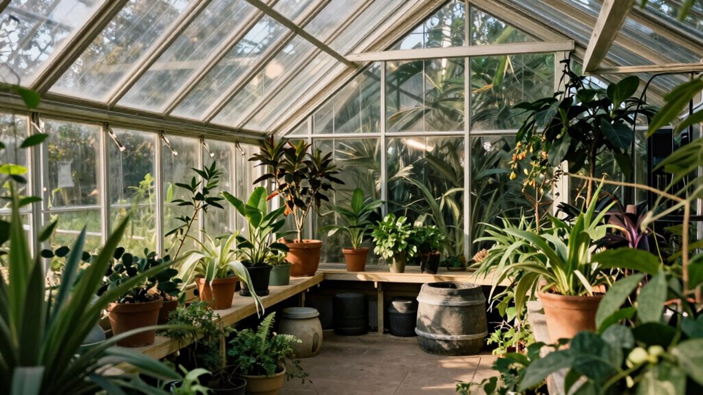 maximize sunlight and thermal storage