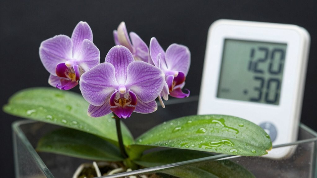 monitor orchid humidity precisely