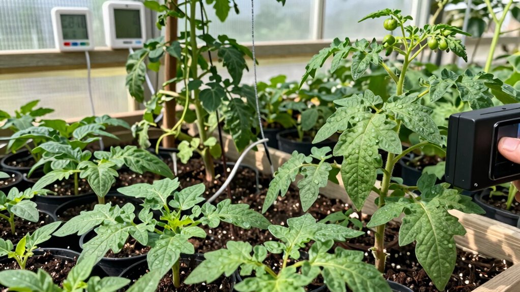 monitor plant health visually