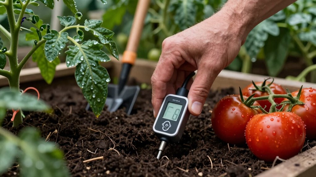 monitor soil moisture levels