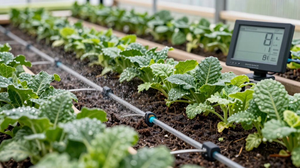 monitor soil moisture regularly