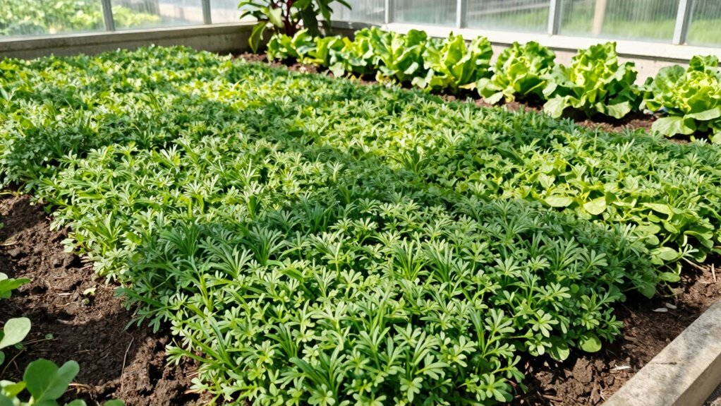 natural weed suppression method