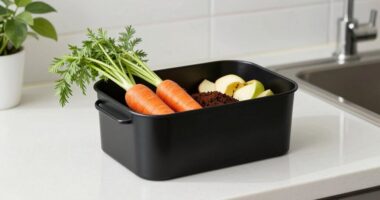 odorless household compost system