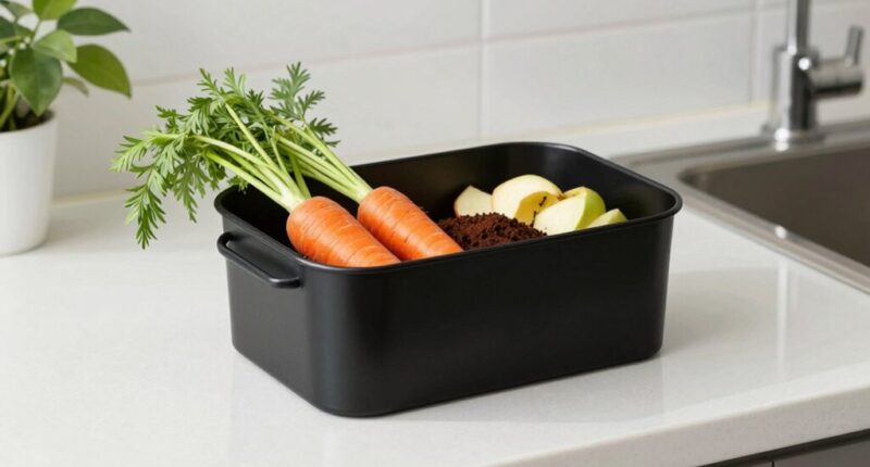 odorless household compost system