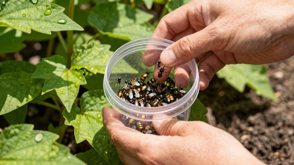 optimal beneficial insect release