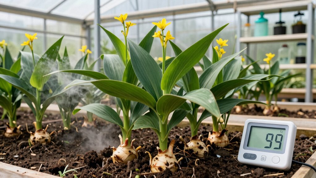 optimal ginger growth conditions