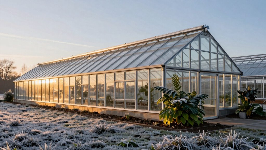 optimal greenhouse sun exposure