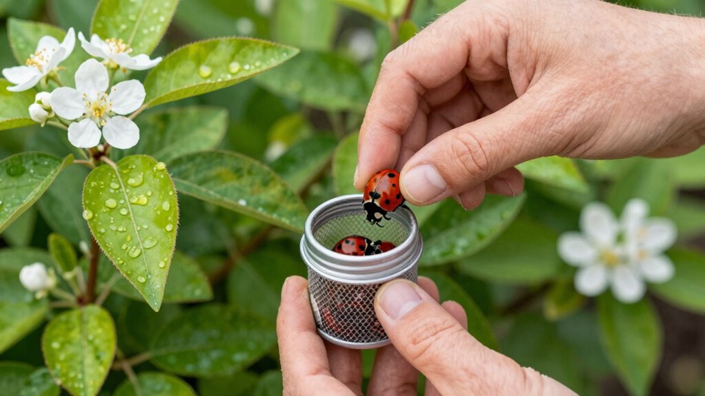 optimal timing for beneficial insects
