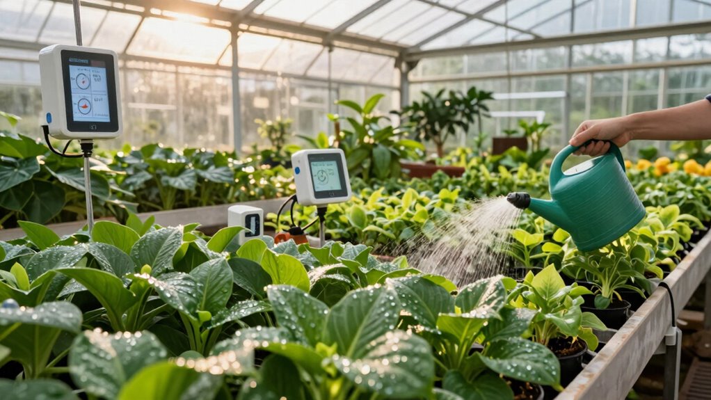 optimize greenhouse environmental conditions