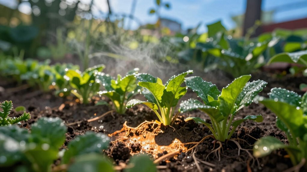 optimize soil and air temperatures