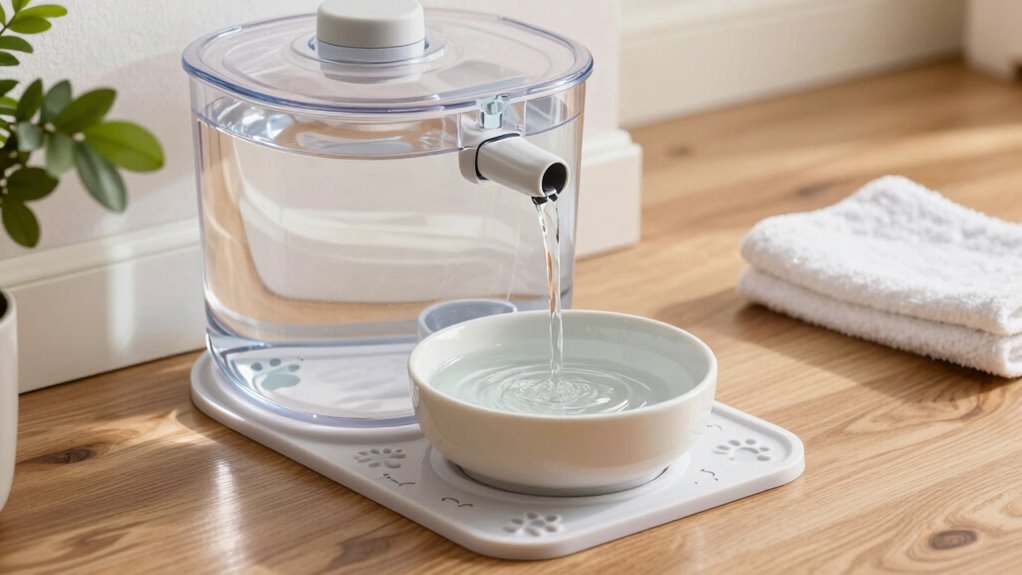 pet water station setup