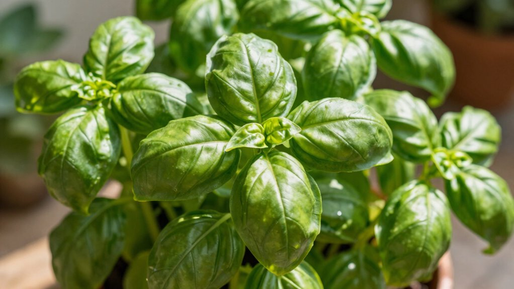 pinch for bushier basil